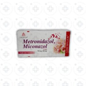 METRONIDAZOL/ MICONAZOL 750/ 200 MG OVULOS C/ 7