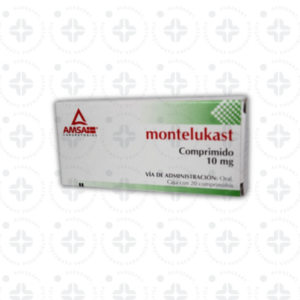 MONTELUKAST 10 MG TAB C/20. AMSA