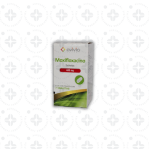 MOXIFLOXACINO 400 MG TAB C/ 7