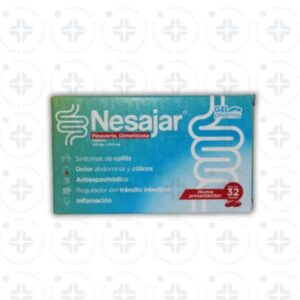 NESAJAR 100 MG/ 300 MG CAPS C/ 32