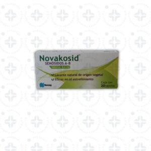 NOVAKOSID 8.6 MG C/ 20 TABS
