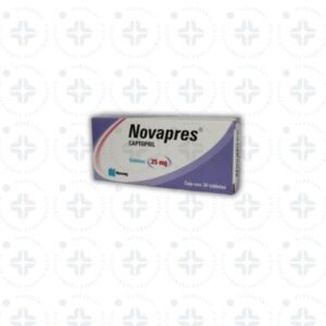 NOVAPRES 25 MG C/ 30 TAB