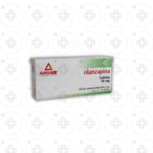 OLANZAPINA 10 MG TAB C/14. AMSA
