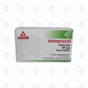 OMEPRAZOL 40 MG FCO. C/10 ML SOL. INY. IV L.