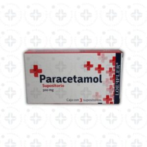 PARACETAMOL 300 MG SUPOSITORIOS C/ 3
