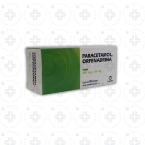 PARACETAMOL 450 MG/ ORFENADRINA 35 MG C/50 TABS