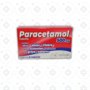 PARACETAMOL 500 MG C/ 10