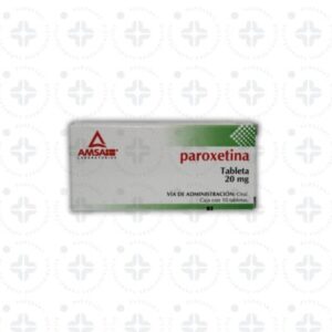 PAROXETINA 20 MG C/10 TABS AMSA