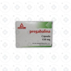 PREGABALINA 150MG CAP C/28. AMSA