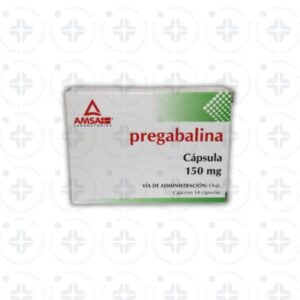 PREGABALINA, C/14 CAPSULAS. AMSA