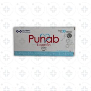 PUNAB 50 MG C/ 30 TABS