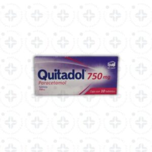 QUITADOL 750 MG C/ 10 TABS