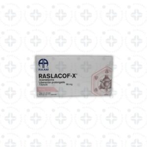 RASLACOF-X 90 MG C/ 14 CAPS