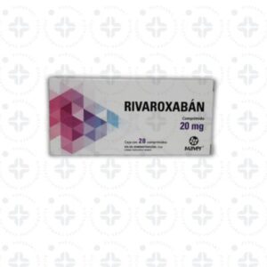 RIVAROXAB?N 20 MG COMPRIMIDO C/ 28.