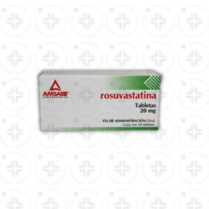 ROSUVASTATINA 20MG C/30 TABS AMSA
