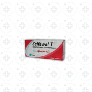 SULFAWAL T 80 MG/ 400 MG C/ 20 TABS