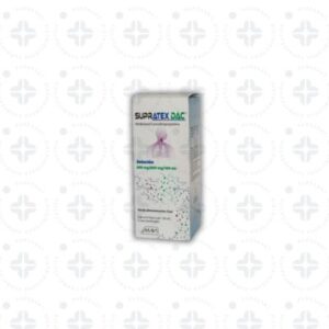 SUPRATEX DAC 300 MG/ 600 MG/ 100 ML C/ FCO. 120 ML