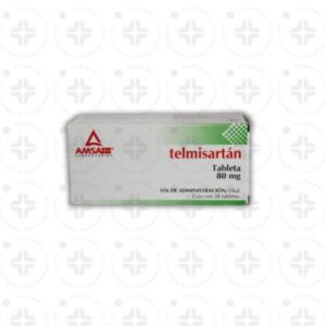 TELMISARTAN 80 MG C/28 TABS. AMSA