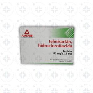 TELMISARTAN/HIDROCLOROTIAZIDA  80/12.5 MG C/14 TABS. AMSA