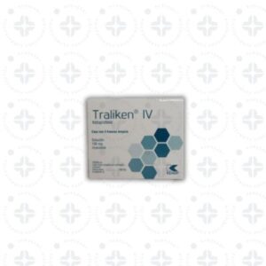 TRALIKEN IV SOL INY 100 MG C/3 AMP