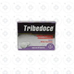 TRIBEDOCE 100/5MG/50MCG TAB. C/30. BRULUART
