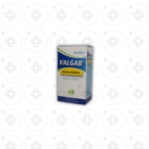 VALGAB 50 MG/ 100 ML JBE C/FCO. 60 ML