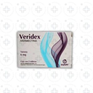 VERIDEX 6 MG TABS C/ 2.