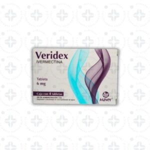 VERIDEX 6 MG TABS C/ 4
