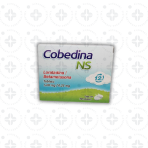 COBEDINA NS 5.0/ 0.25 MG TAB C/ 10