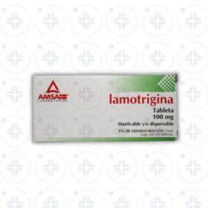 LAMOTRIGINA 100MG MAST Y/O DISP TAB C/28. AMSA