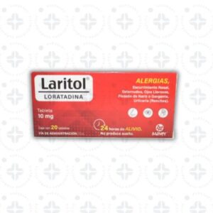 LARITOL 10 MG TAB C/20