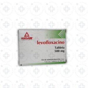 LEVOFLOXACINO 500MG TAB C/7. AMSA