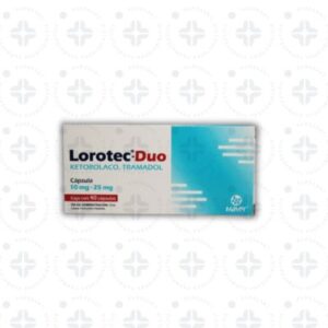 LOROTEC DUO 10 /25 MG CAPS C/ 40