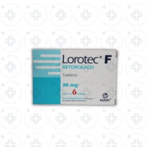 LOROTEC-F 30 MG TABS SL C/ 6