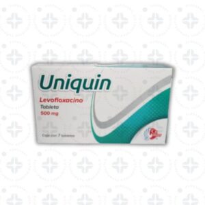 UNIQUIN 500 MG TAB C/ 7